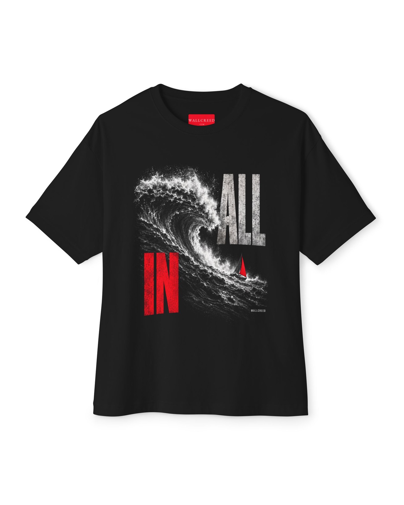 All In graphic tee - ALL IN