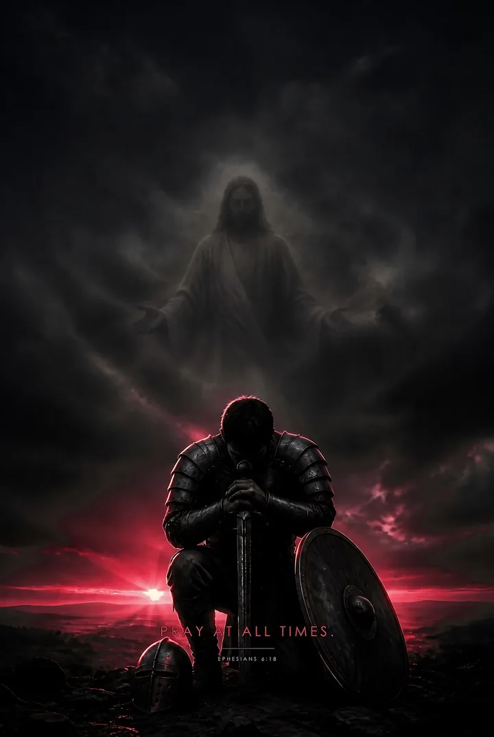 Pray, Then Stand: PRAY AT ALL TIMES.