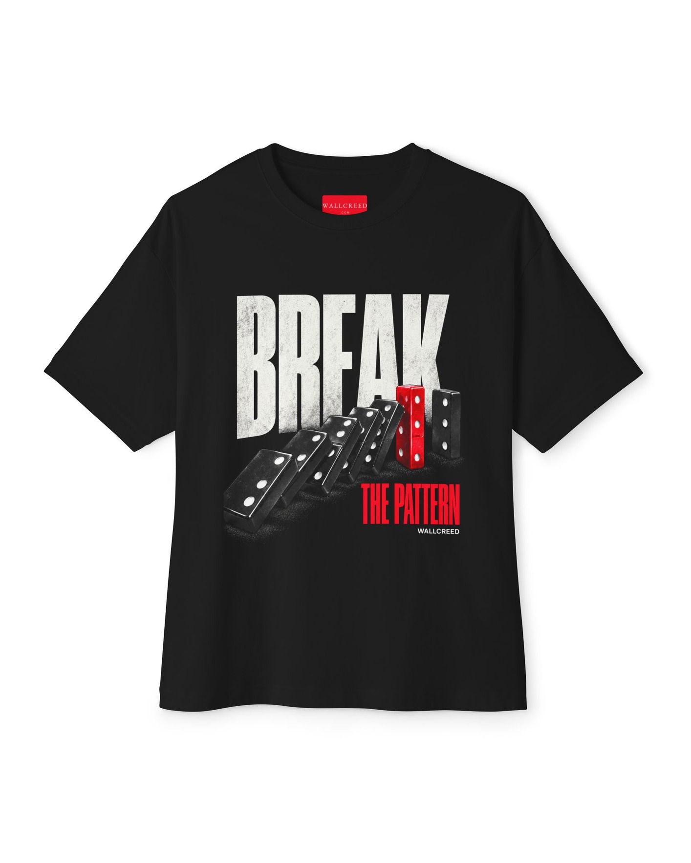 Break the Pattern graphic tee - BREAK