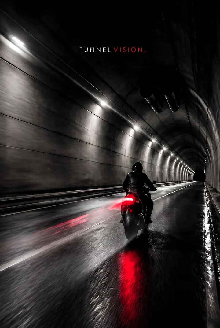 Tunnel Vision Car Wall Art