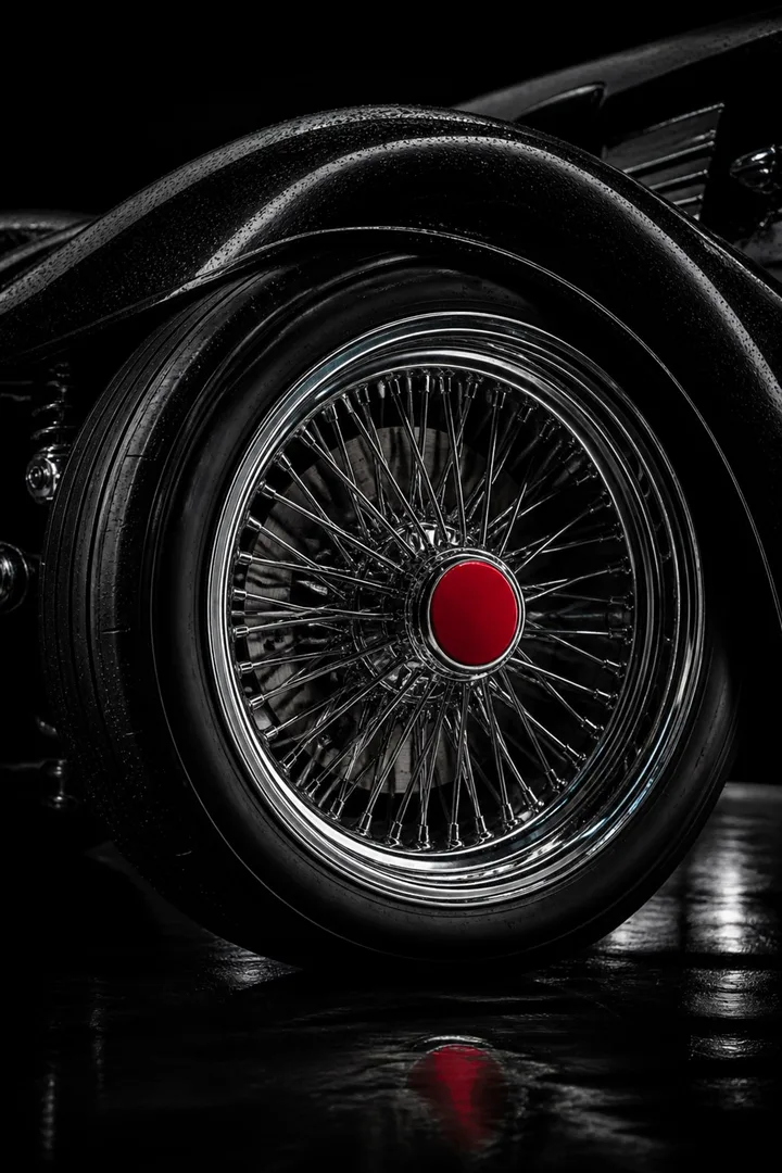 Spoke and Steel Classic Car Wall Art