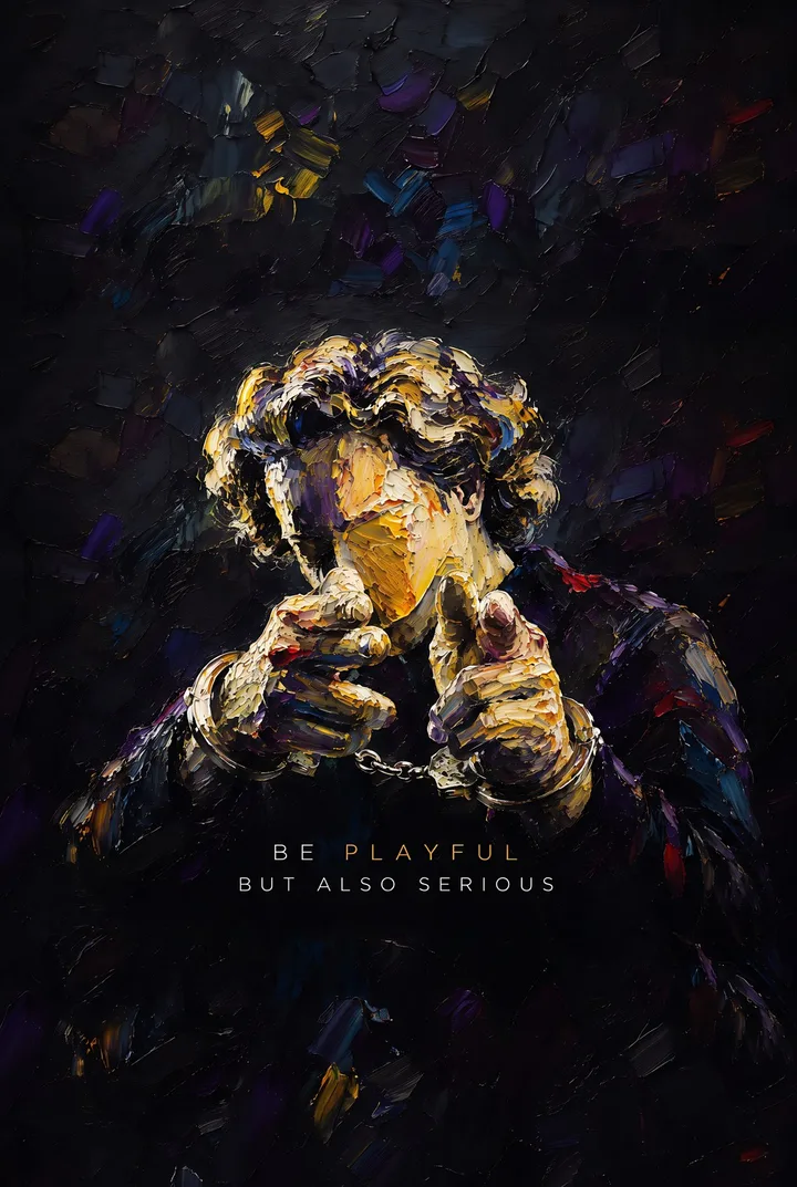 Be Playful (But Also Serious): BE PLAYFUL