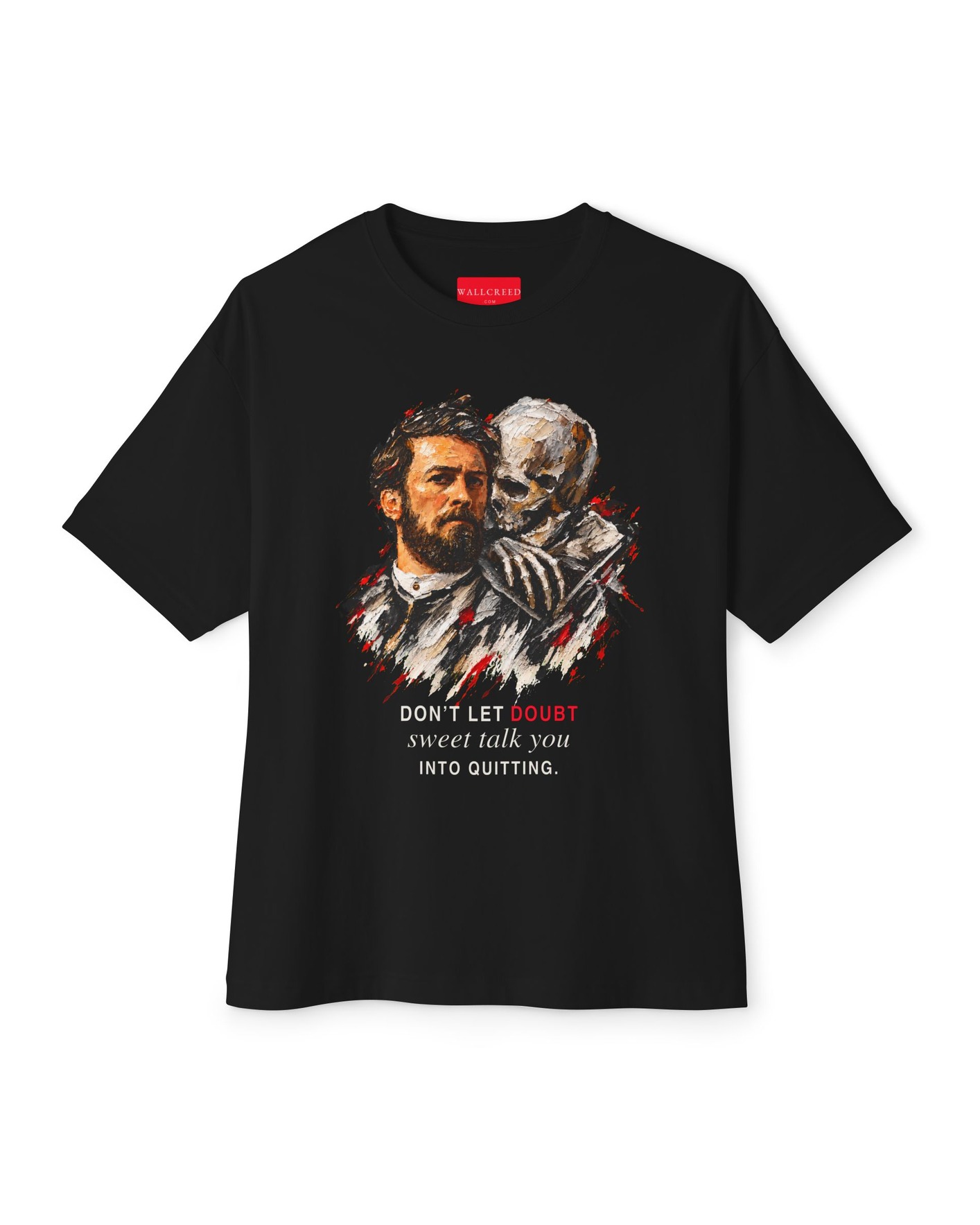 Men's Graphic Tees - Don't Let Doubt heavyweight tee