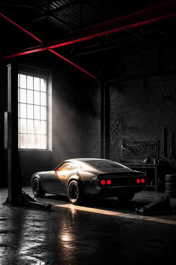 Collector Morning Garage Wall Art
