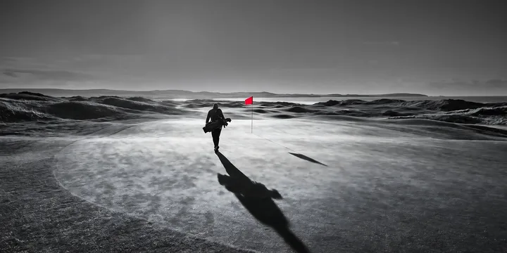 The Walk Golf Course Wall Art