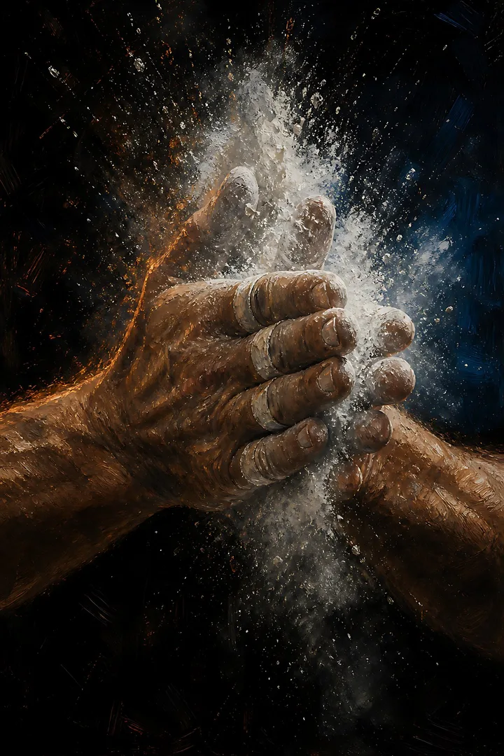 Chalk Gym Wall Art