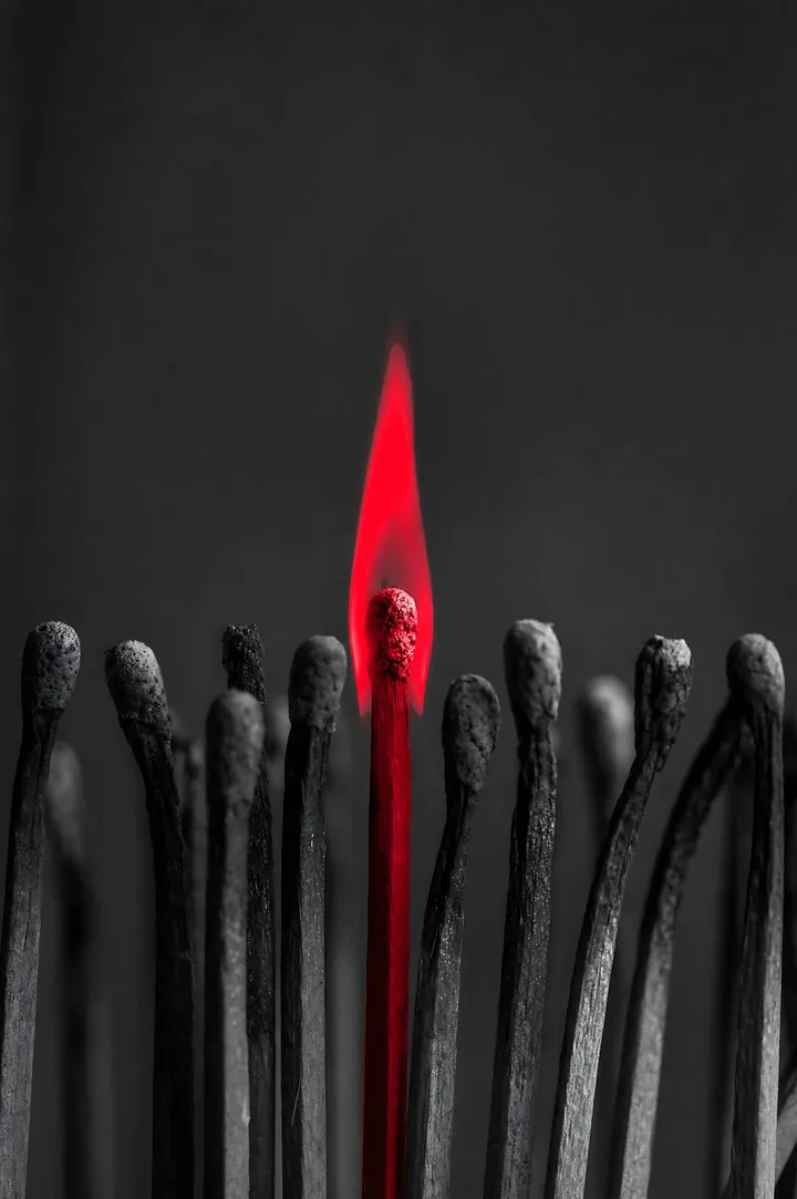 The One Still Burning: STILL LIT.