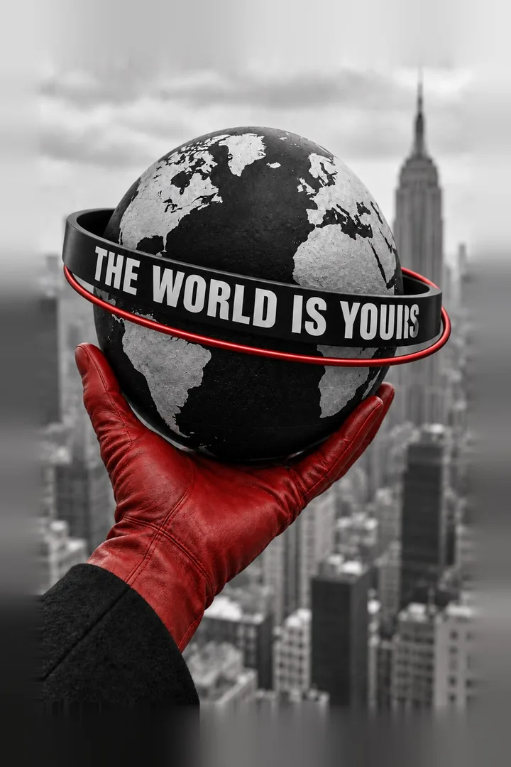The World Is Yours Money Wall Art