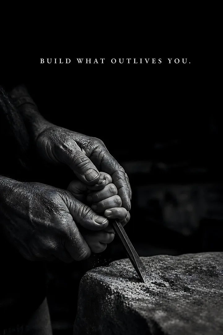 Build What Outlives You Motivational Posters