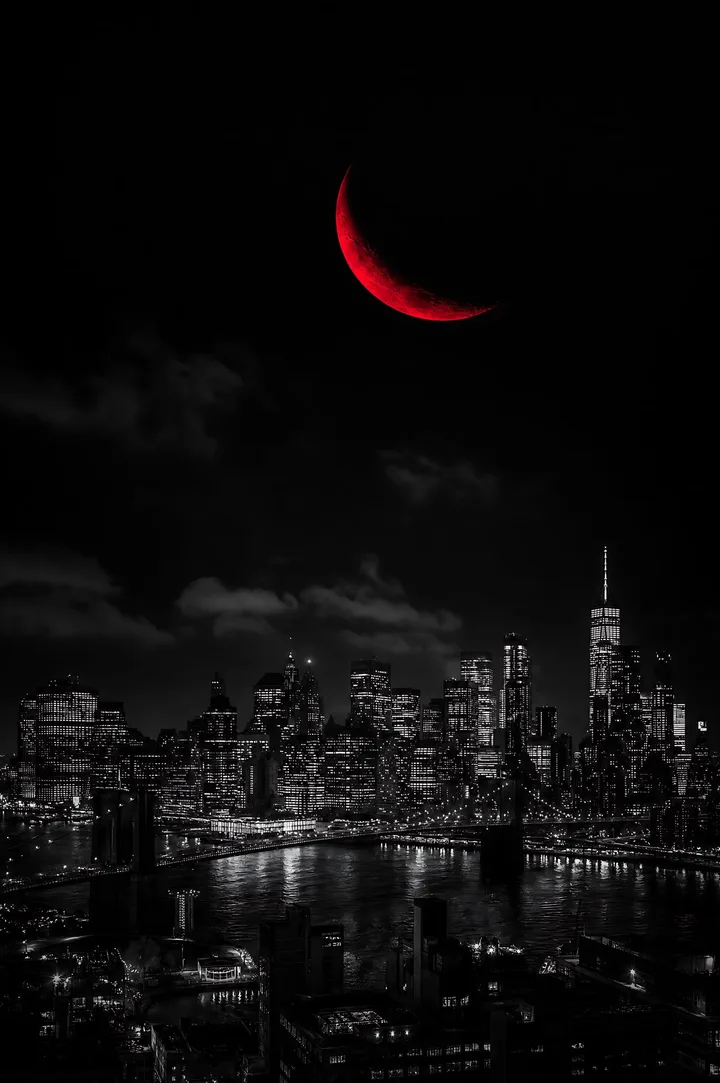 Red Crescent: THE SKY KEPT ITS COLOR.
