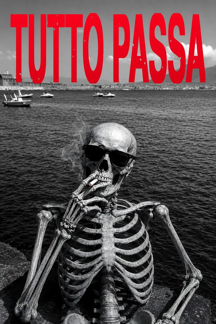 Tutto Passa Skeleton Painting