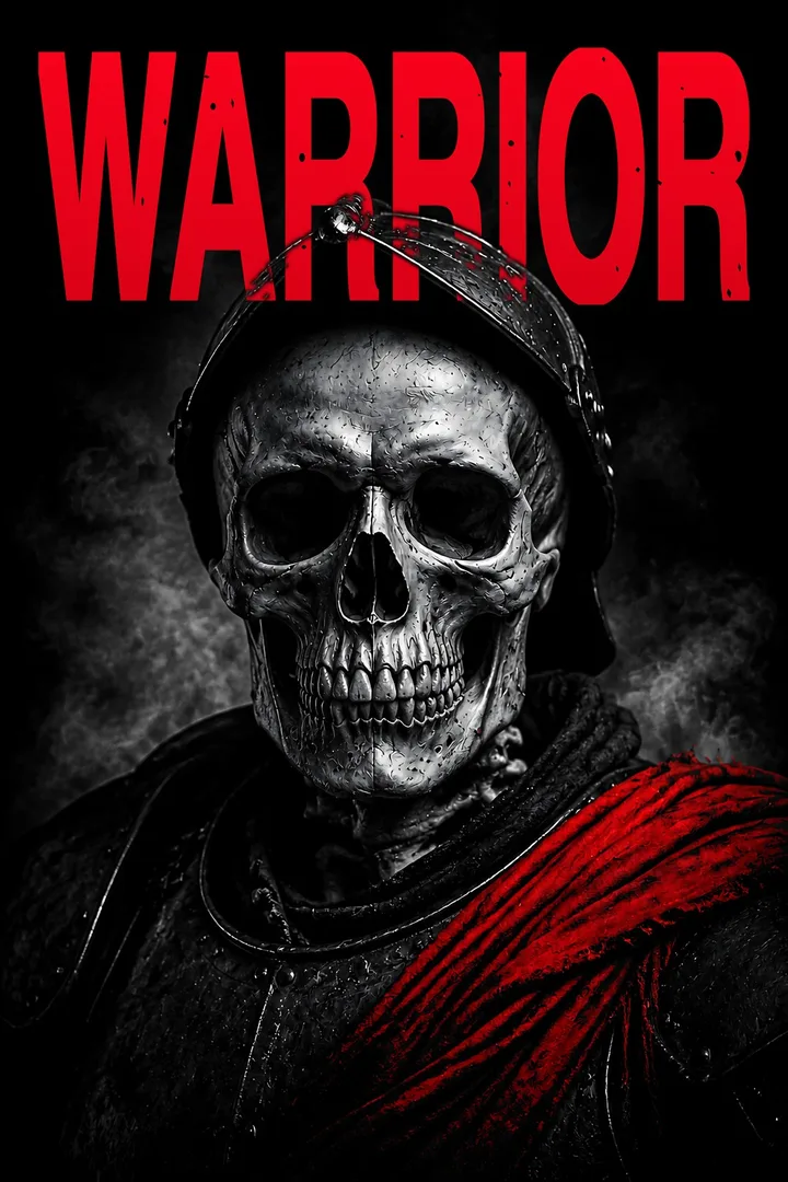 Warrior Skull Painting