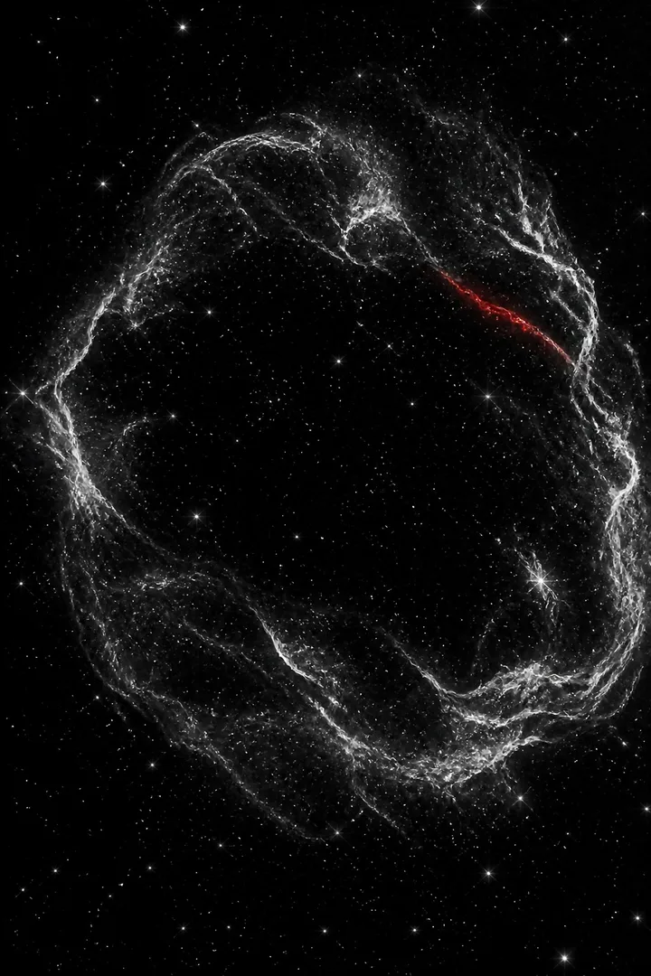 Charged Veil Space Wall Art