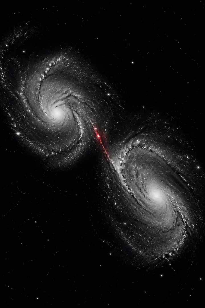 Collision Course Space Wall Art