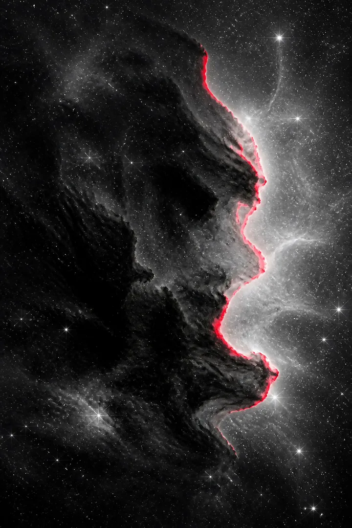 Cosmic River Space Wall Art