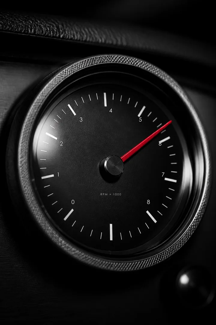 Redline Gauge Classic Car Wall Art