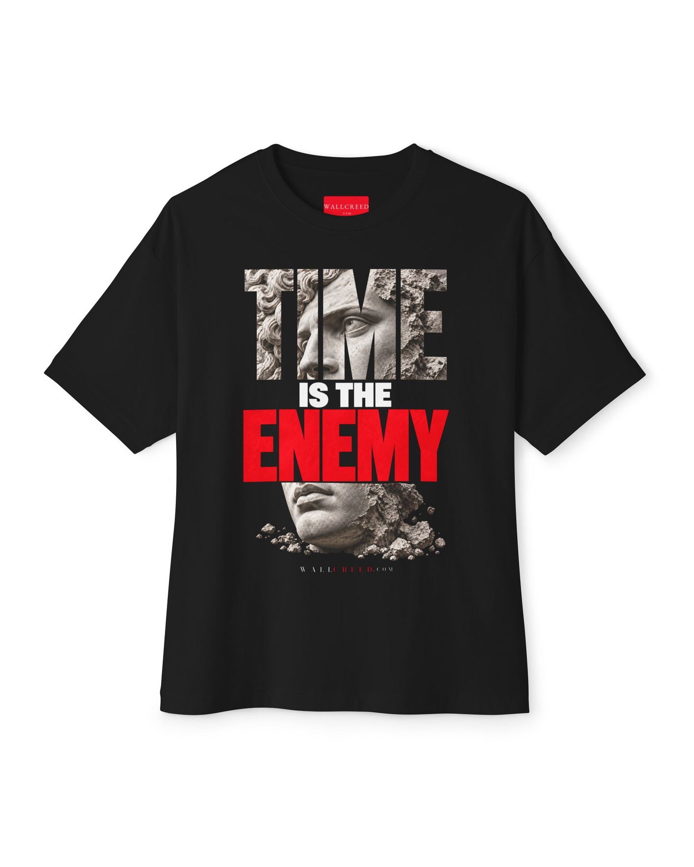 Time Is the Enemy graphic tee - TIME IS THE ENEMY