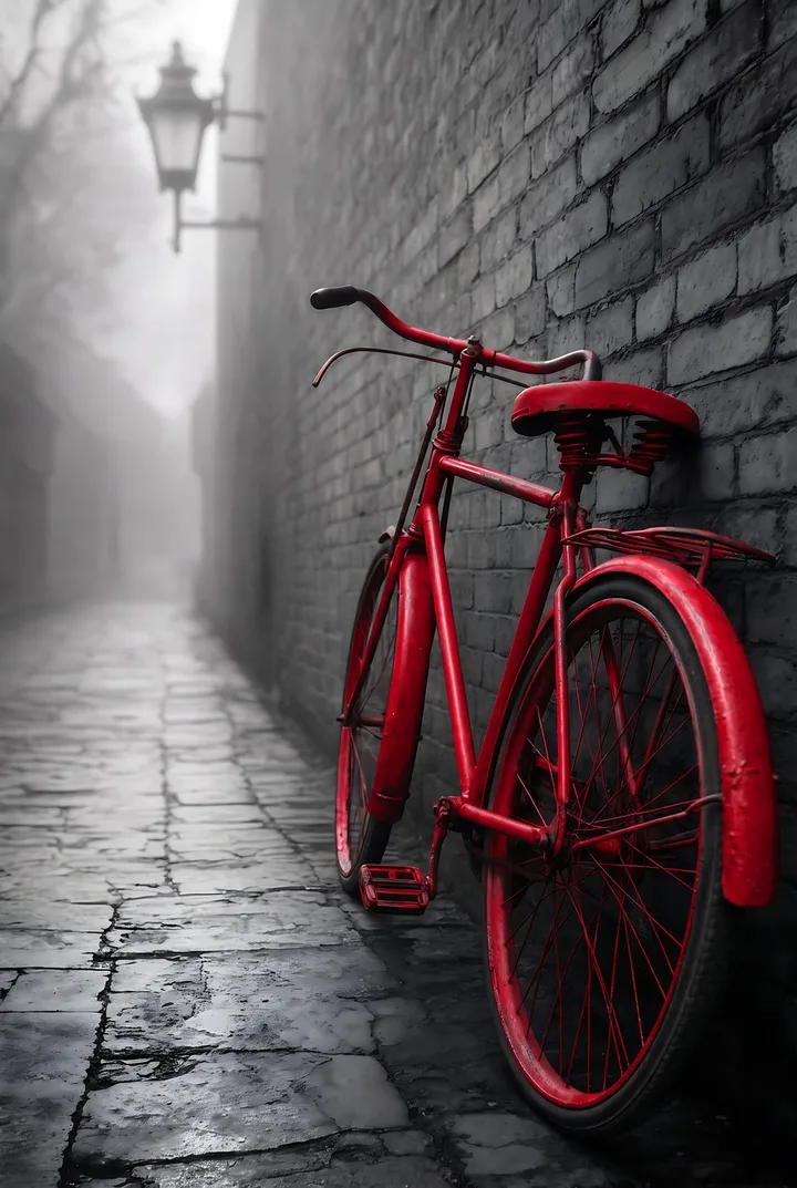 The Red Bicycle: NO ENGINE. NO SHORTCUT.