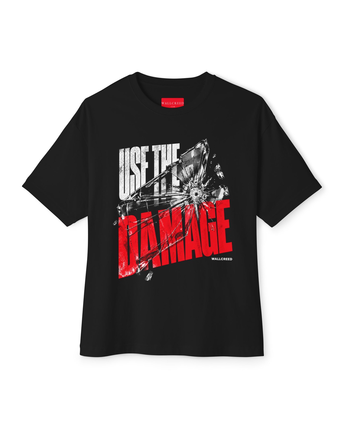 Use the Damage graphic tee - USE THE