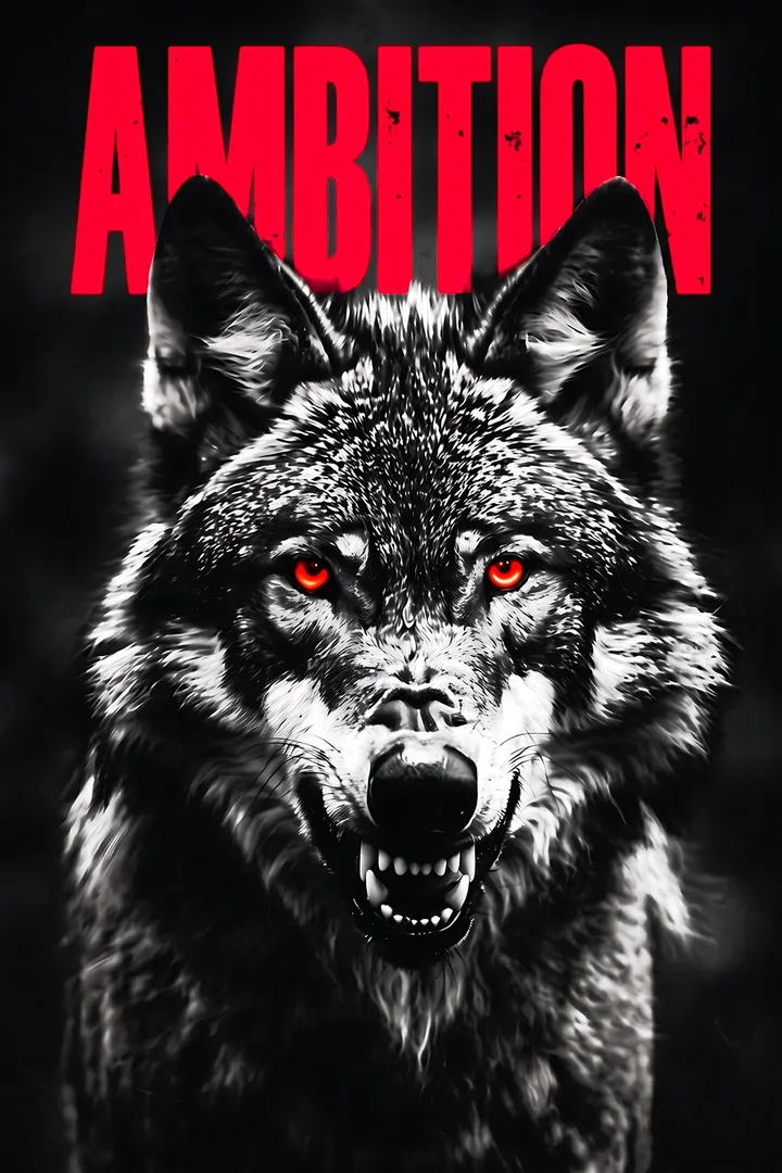 Ambition Wolf Wall Art