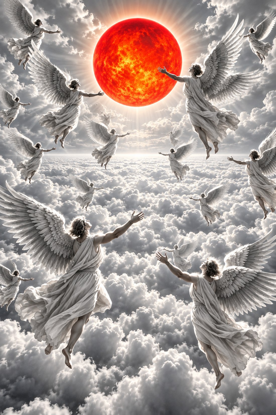 Bedroom Wall Art - Angels