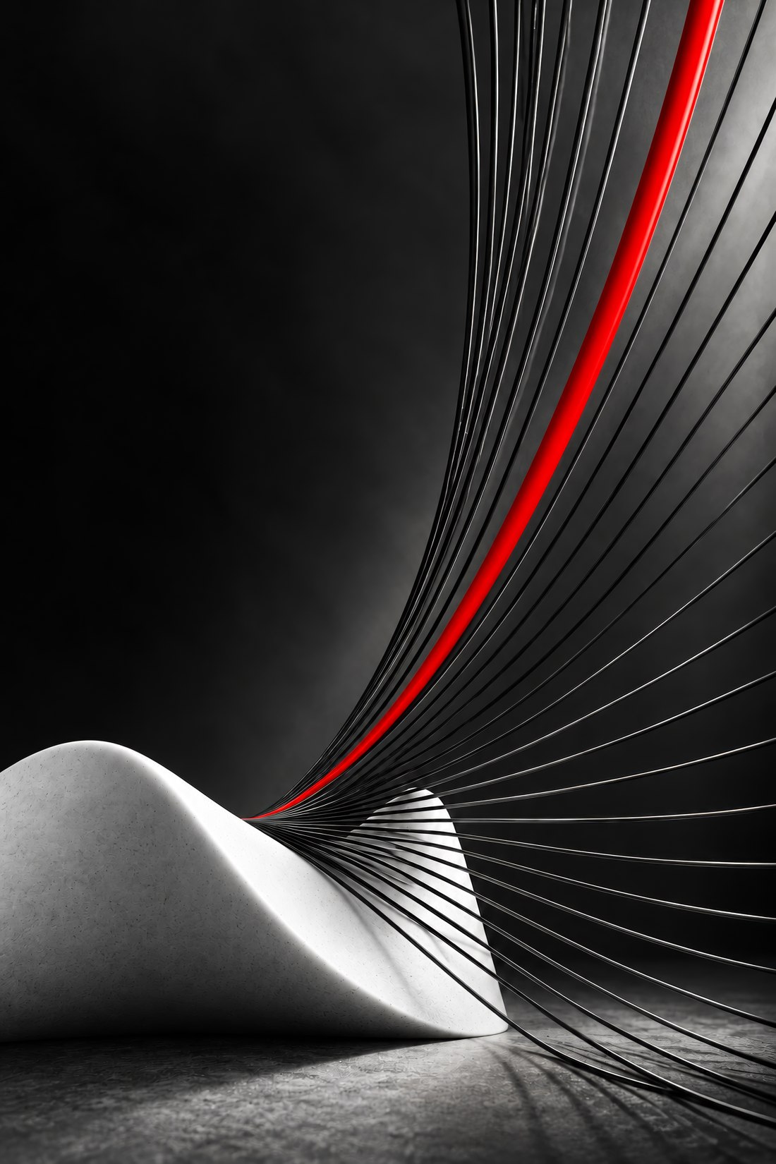 Conference Room Wall Art - Tensile Field